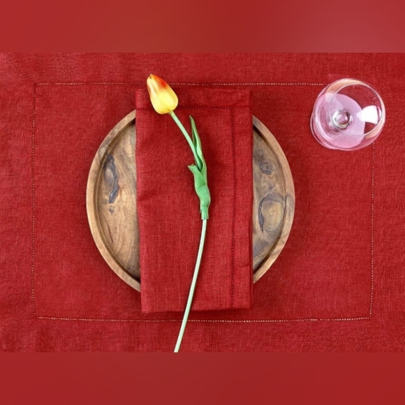 Modern Placemats Divine Red - Picture 4 of 6